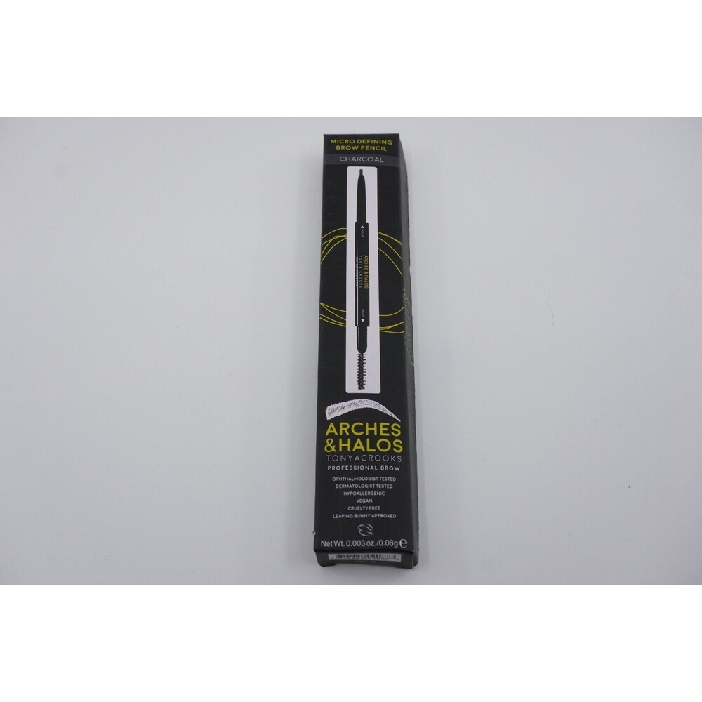 Arches and Halos Micro Defining Brow Pencil -0.003oz Charcoal